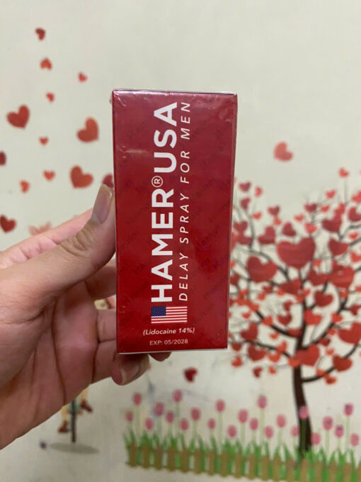 Chai xịt chống xuất tinh sớm HAMER USA hộp 1 chai 12,5ml chính hãng
