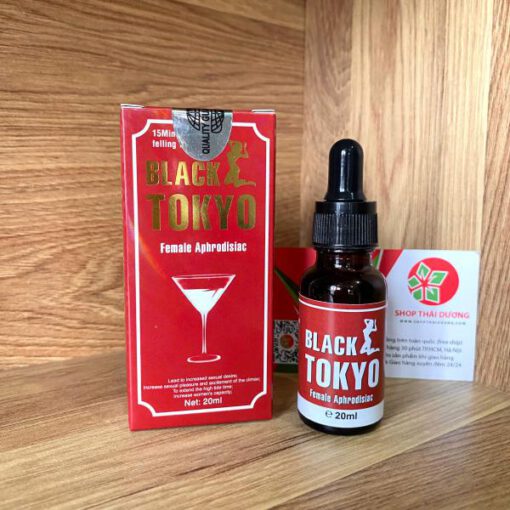 Thuốc Kích Dục Nữ Black Tokyo Dạng Nước Chính Hãng Cực Mạnh - Thuốc Giúp Phụ Nữ Lên Đỉnh