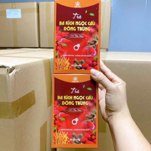 Trà ba kích ngọc cẩu đông trùng