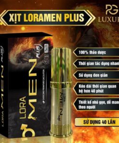 Chai Xịt Lora Men Plus Chống Xuất Tinh Sớm Chính Hãng