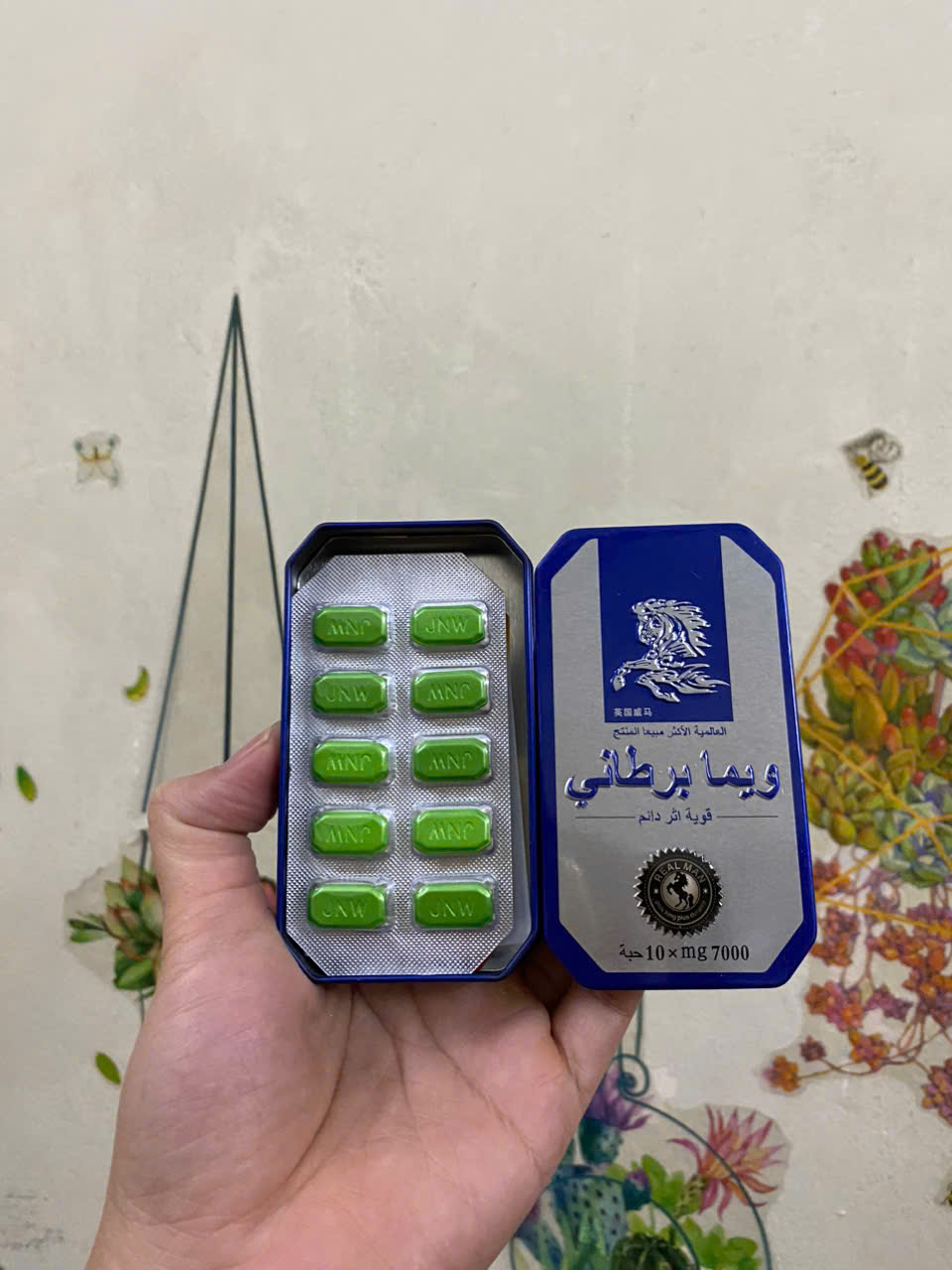 Viên Uống Ngựa Thái Chính Hãng Hỗ Trợ Tăng Cường Sinh Lý Nam Giới Hộp 10 Viên