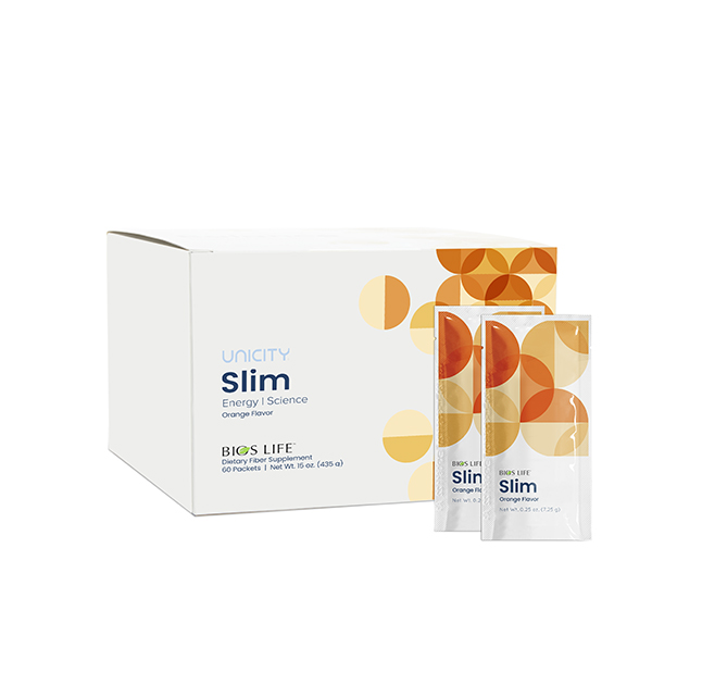 Bios Life Slim Unicity Hỗ Trợ Kiểm Soát Trọng Lượng Cơ Thể Hộp 60 Gói