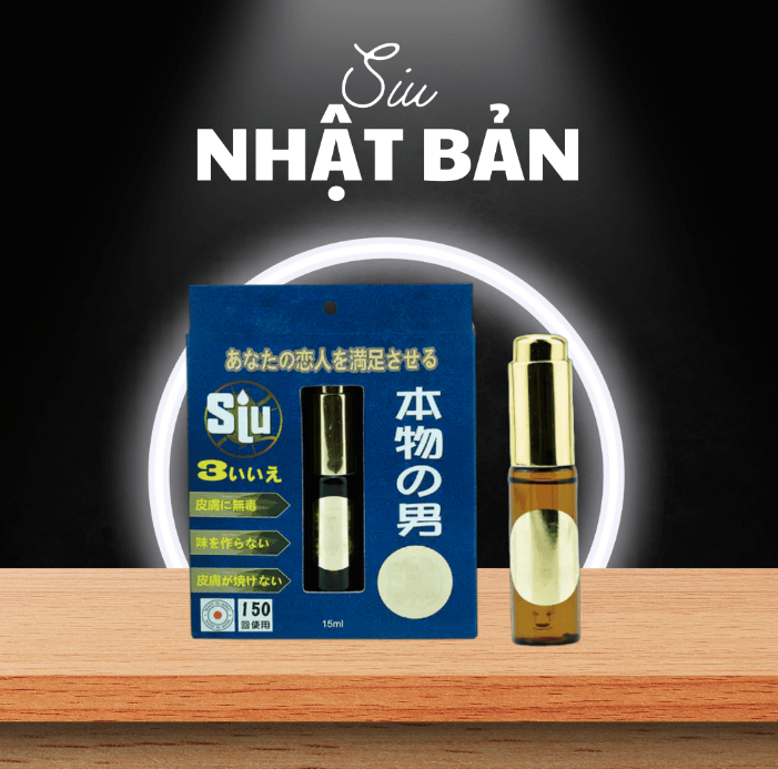 SIU Nhật nội địa chính hãng chống xuất tinh sớm (Chai 15ml)