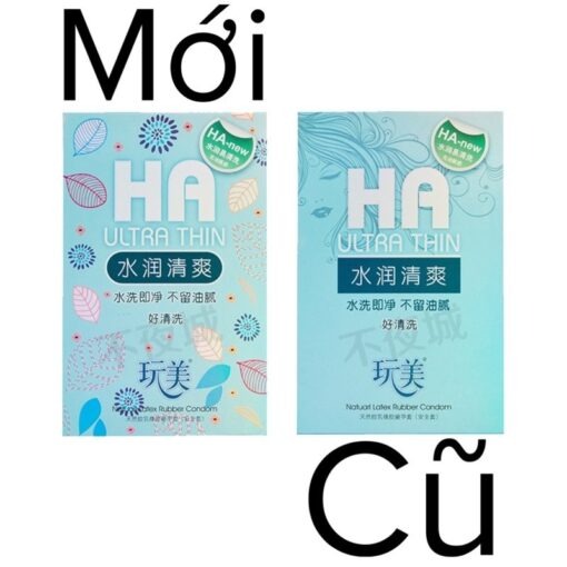 Thiết kế Bao Cao Su HA Ultra Thin